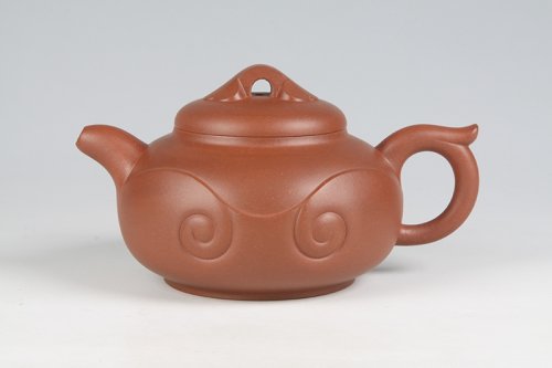 周尊严紫砂壶 事事如意壶 