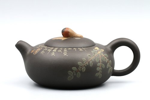 桑崧杰紫砂壶 田园幽香壶 