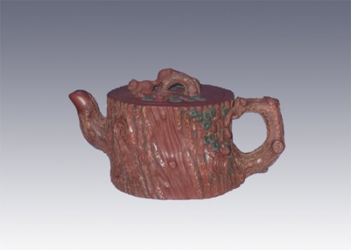 郑红军紫砂壶 金钱松 