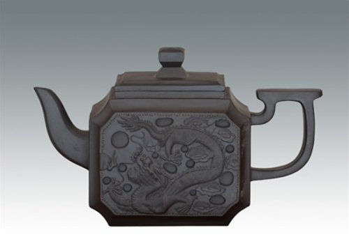 许建平紫砂壶 中国龙 