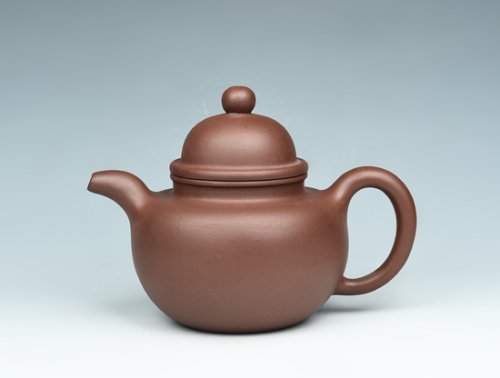 朱其大紫砂壶 寿珍掇球 