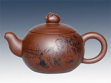 范永芳紫砂壶 诸事如意 