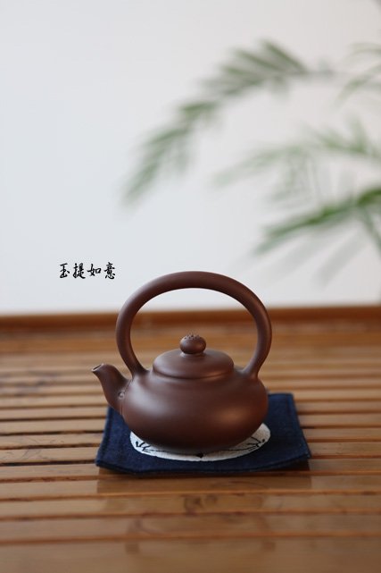 杨伟倩紫砂壶 玉提如意 