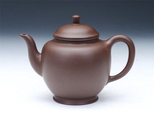 钱红月紫砂壶 悦壶 
