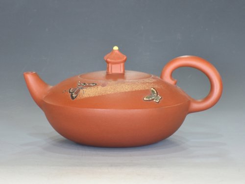 吴浩紫砂壶 梁祝 