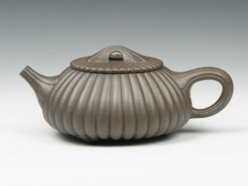 董建忠紫砂壶 菊花秋韵 