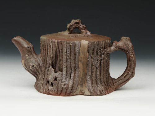 吕伟紫砂壶 松桩 