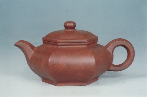 邵亚平紫砂壶 六方 