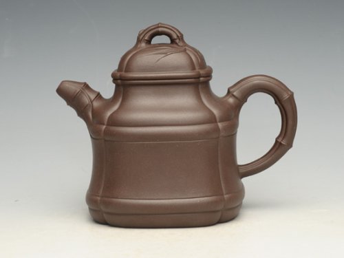 吴玉群紫砂壶 竹鼎 
