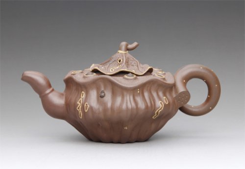 吕伟紫砂壶 莲籽 