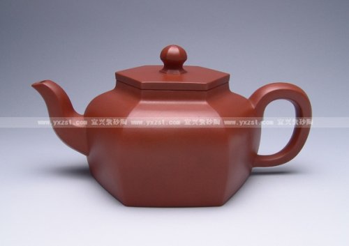 华健紫砂壶 六方平安 