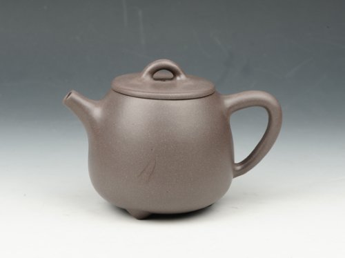 邵慧琴紫砂壶 高石瓢 350cc 原矿高温青段 
