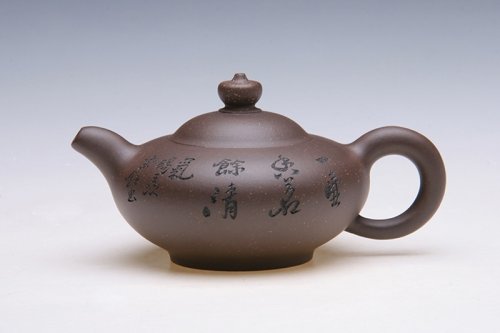 蒋建亚紫砂壶 凝香壶 