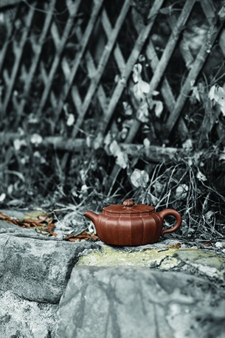 卢宁刚紫砂壶 葵八方 