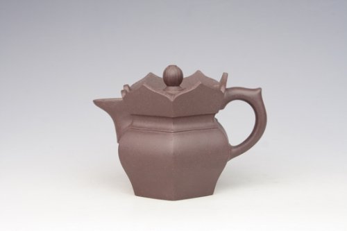 张生荣紫砂壶 僧帽壶 