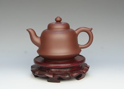 华雪琴紫砂壶 金钟 