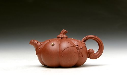 鲍亚萍紫砂壶 南瓜 