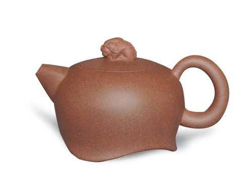 周奇鸣紫砂壶 窥今壶  泥料：红... 