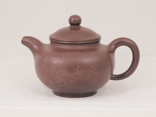 叶洪斌紫砂壶 方圆 