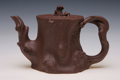 汪寅仙紫砂壶 圣柏壶 