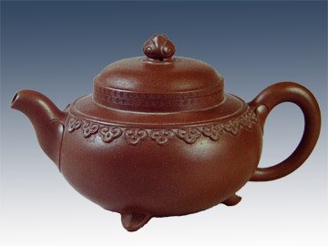 顾景舟紫砂壶 云肩如意 