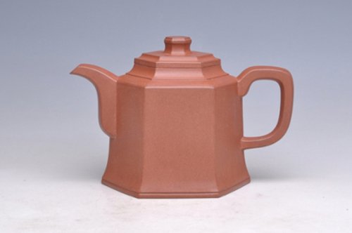 谢永新紫砂壶 六方金钟 