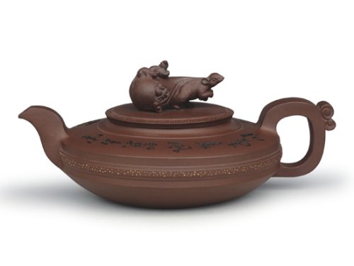 强建红紫砂壶 财运亨通 