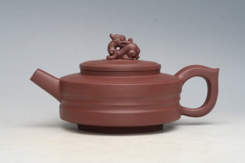 蒋升紫砂壶 龙腾玉璧 