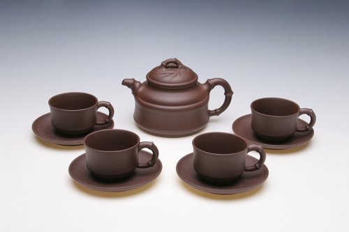 徐益勤紫砂壶 竹鼎套壶 