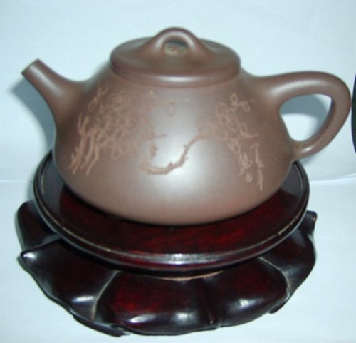 佘勤南紫砂壶 子冶石瓢 