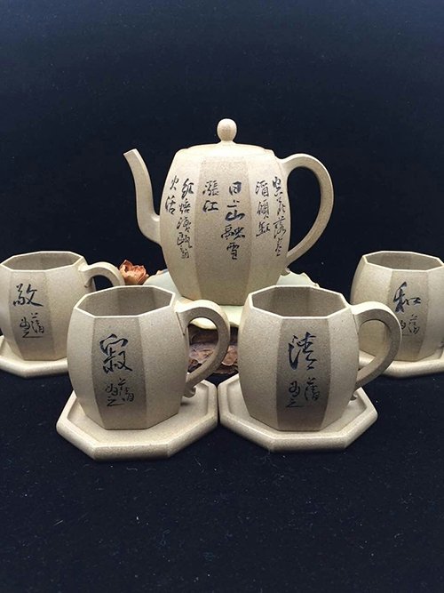 谢永新紫砂壶 方韵 