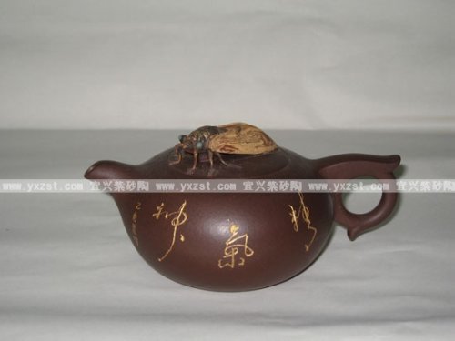 顾治培紫砂壶 争鸣 