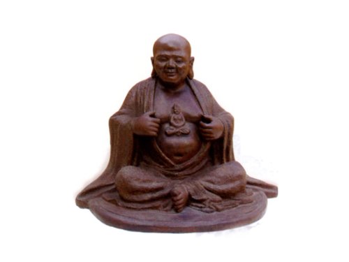 吴青紫砂壶 开心罗汉  作者：高级工艺师吴克强 