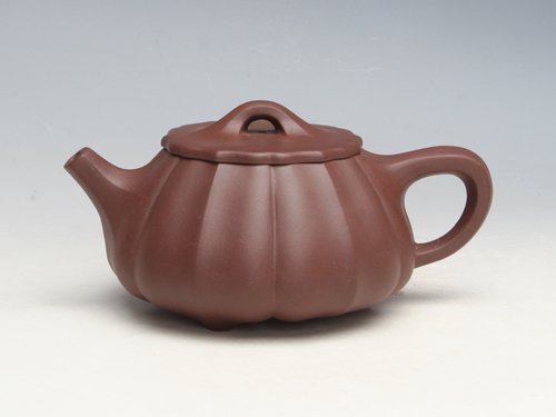 王香勤紫砂壶 菱花石瓢 