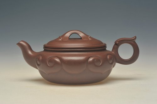 蒋小砂紫砂壶 龙头如意 