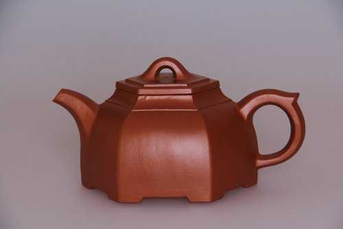 杨小泉紫砂壶 平安六方 