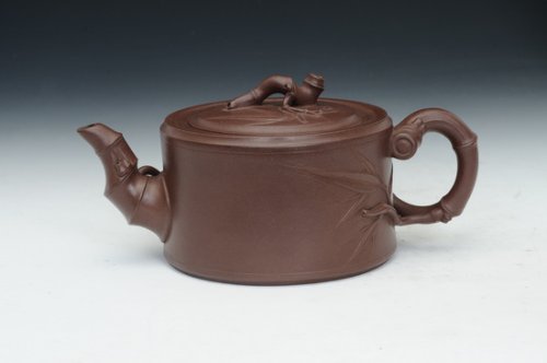 富雯伟紫砂壶 竹段 (1) 