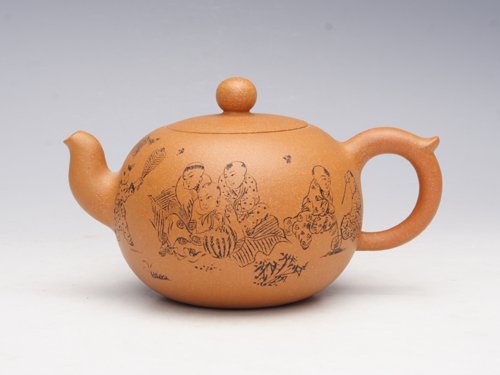 王香勤紫砂壶 一粒珠 