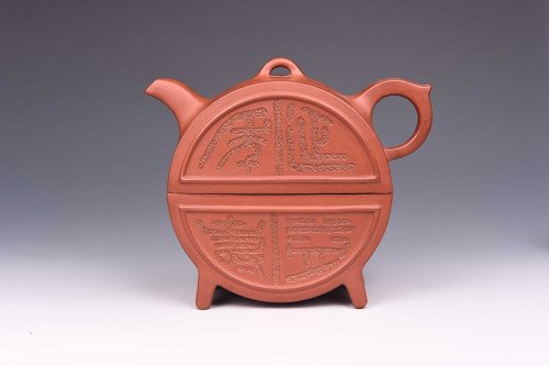 江建群紫砂壶 延年益寿 