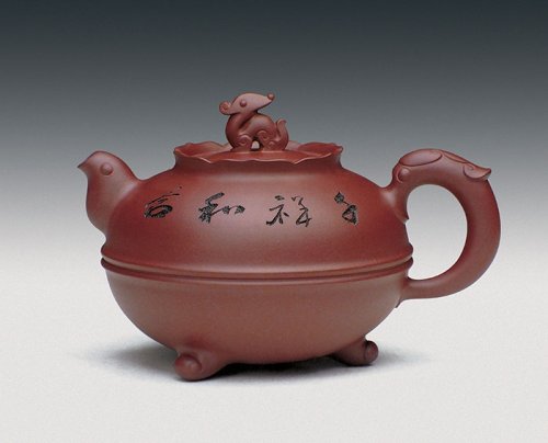 鲍志强紫砂壶 和谐壶 