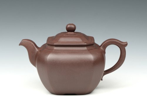 吴玉群紫砂壶 八方聚福 