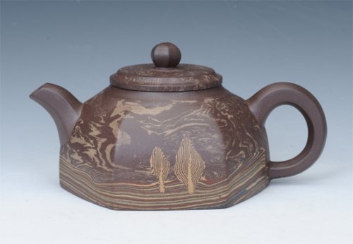 邵南平紫砂壶 六方水井 