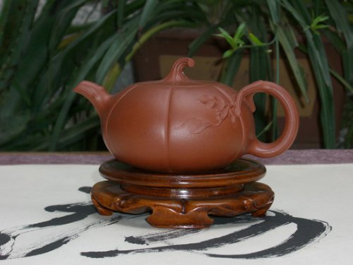 陈珍华紫砂壶 南瓜（07全手工比赛优秀奖） 