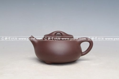 周寅健紫砂壶 石瓢 