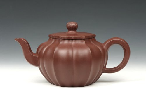 刘方紫砂壶 菱花 