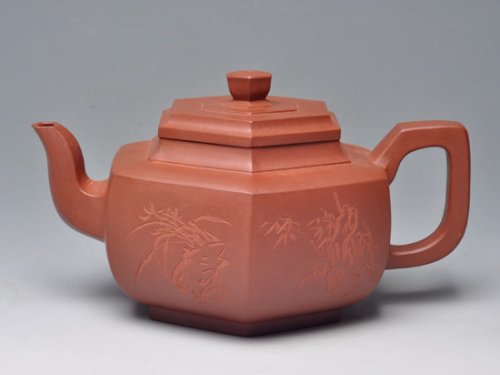 范育君紫砂壶 雪华 清水泥 700cc 