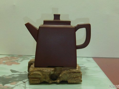 周建芬紫砂壶 四方城楼 