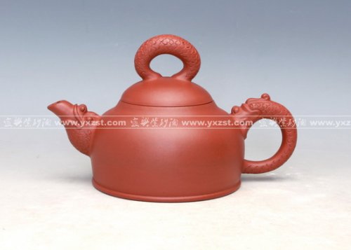 顾洪军紫砂壶 飞龙 