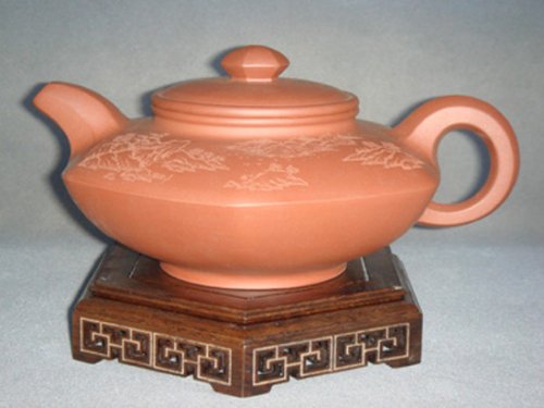 尹盘军紫砂壶 六方合欢壶 