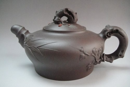 蒋志敏紫砂壶 三君子 